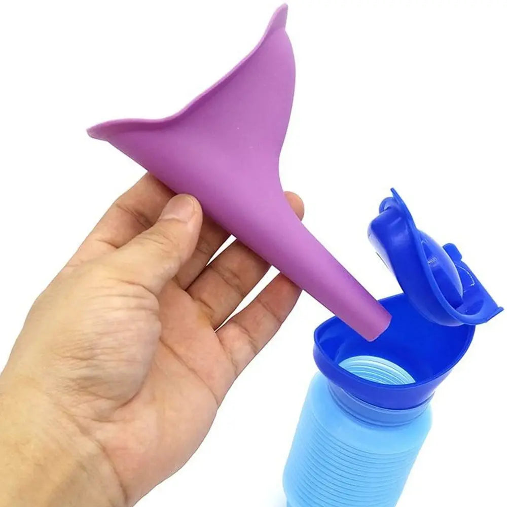 Portable Urinal Bucket – Travel Emergency Car Urinal for Outdoor Use