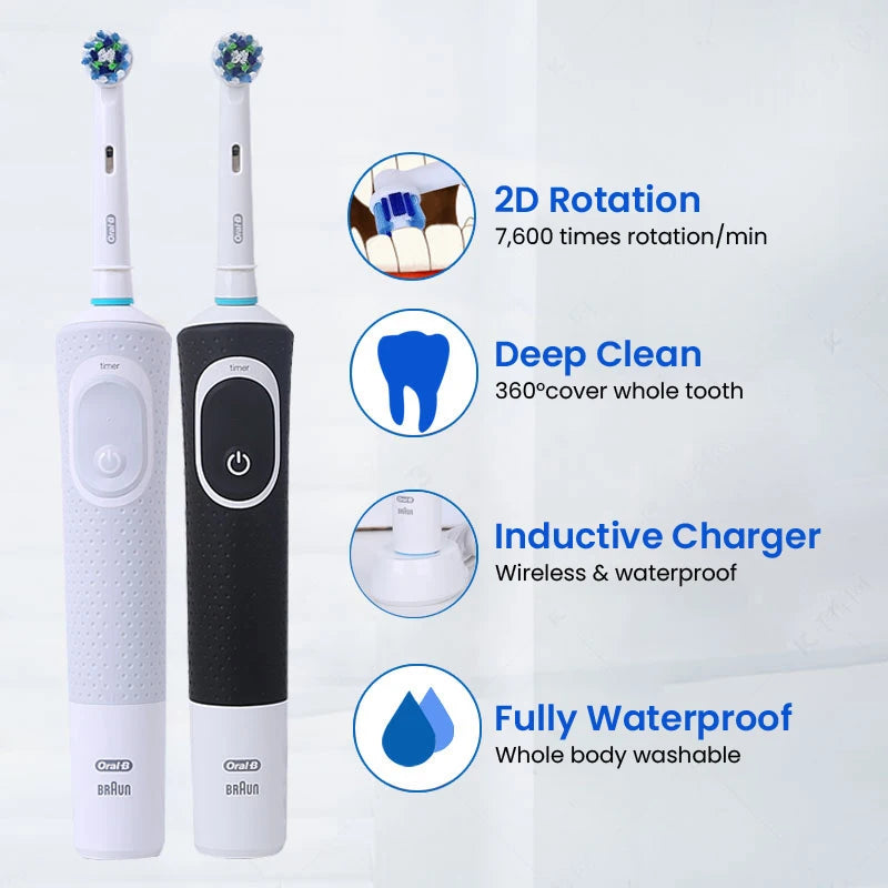 Oral-B D100 Rechargeable Electric Toothbrush