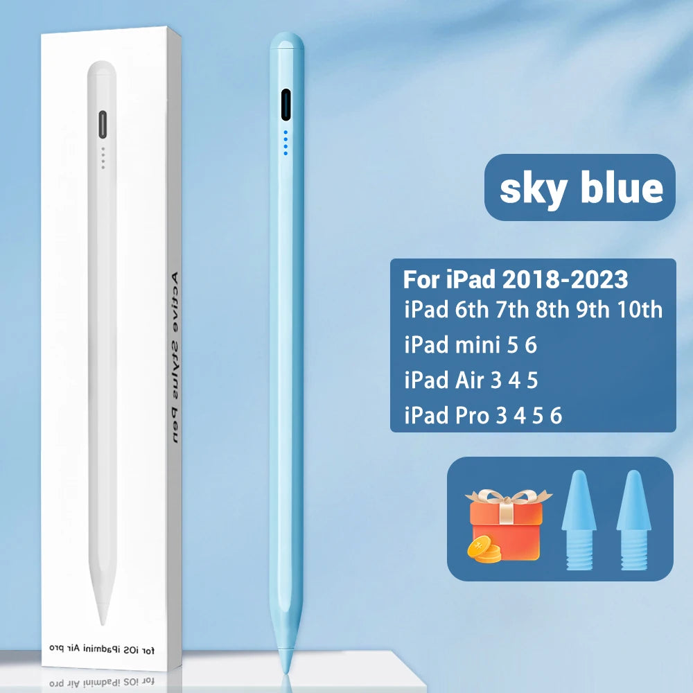 Stylus Pen for iPad – Palm Rejection & Power Display Compatible