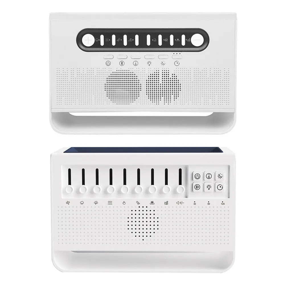 Portable White Noise Bluetooth Speaker with Night Light & Humidifier
