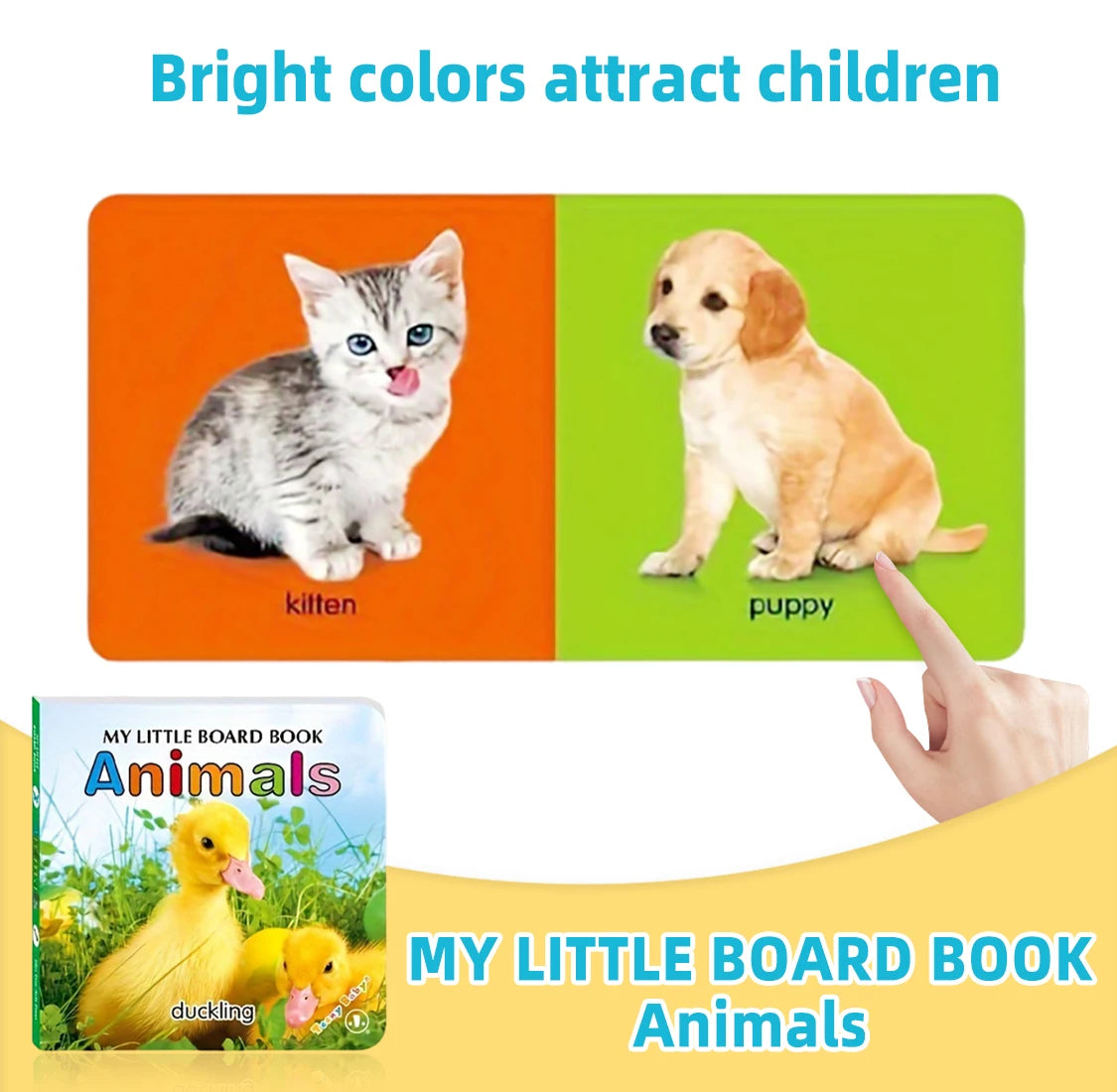 0-2 Years Baby Cognitive Learning Books Set