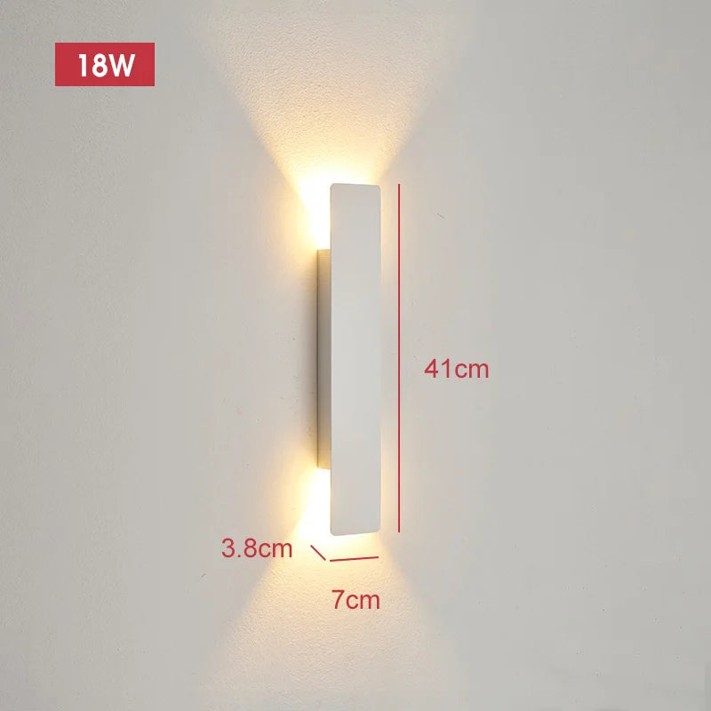 Modern LED Outdoor Wall Lamp – Waterproof IP65 Up Down Light