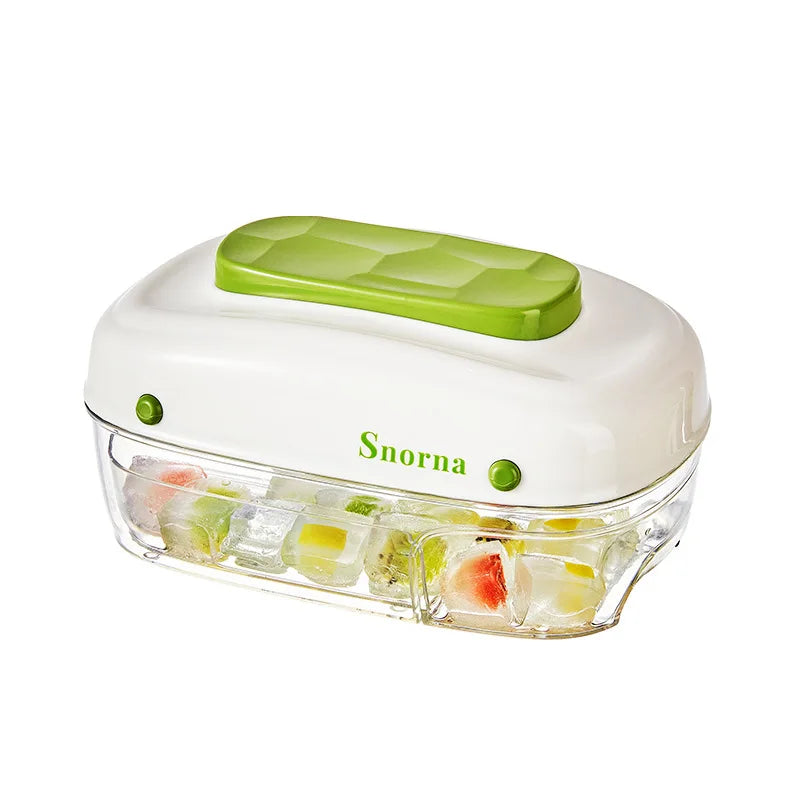 Household Ice Maker Box – Press Ice Film with Removable Cover