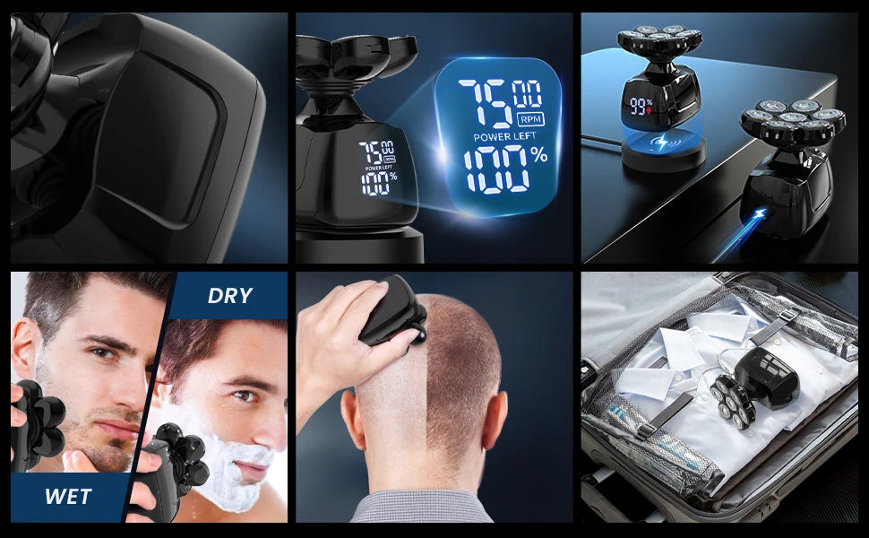 Cartmela Multifunctional Electric Shaver Kit