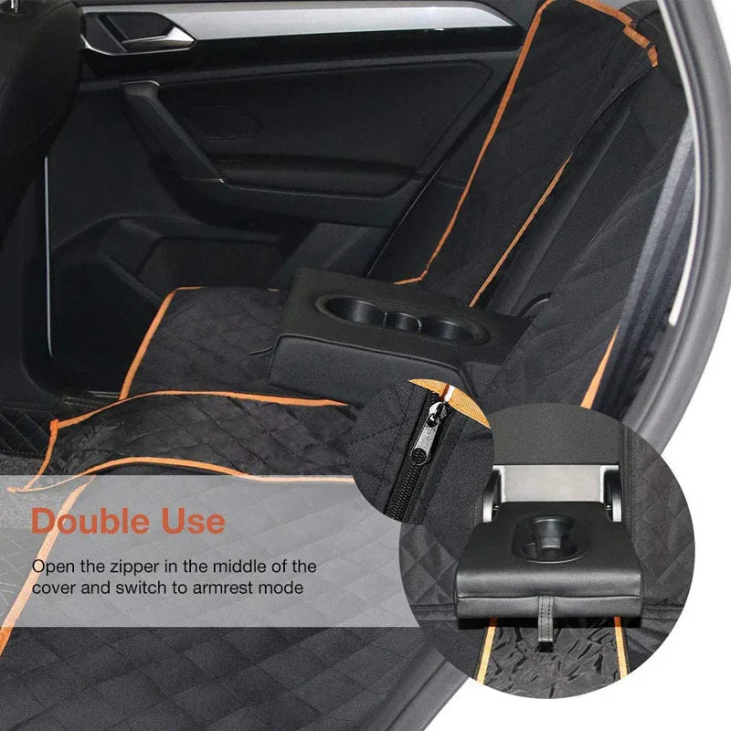 Waterproof Dog Car Seat Cover – Nonslip Rear Protector Mat