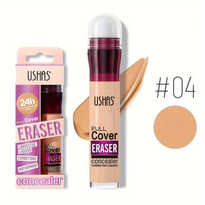 Sponge Head Concealer for Dark Circles, Acne & Blemishes Coverage