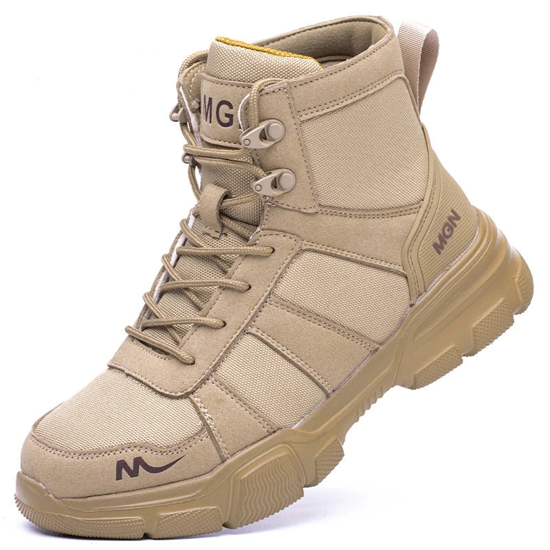 Indestructible Safety Work Boots – Steel Toe, Puncture-Proof