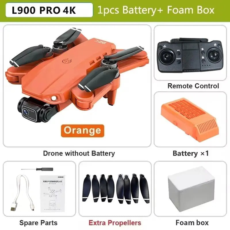 Cartmela L900 Pro SE 4K GPS Drone – Foldable 5G FPV Quadcopter
