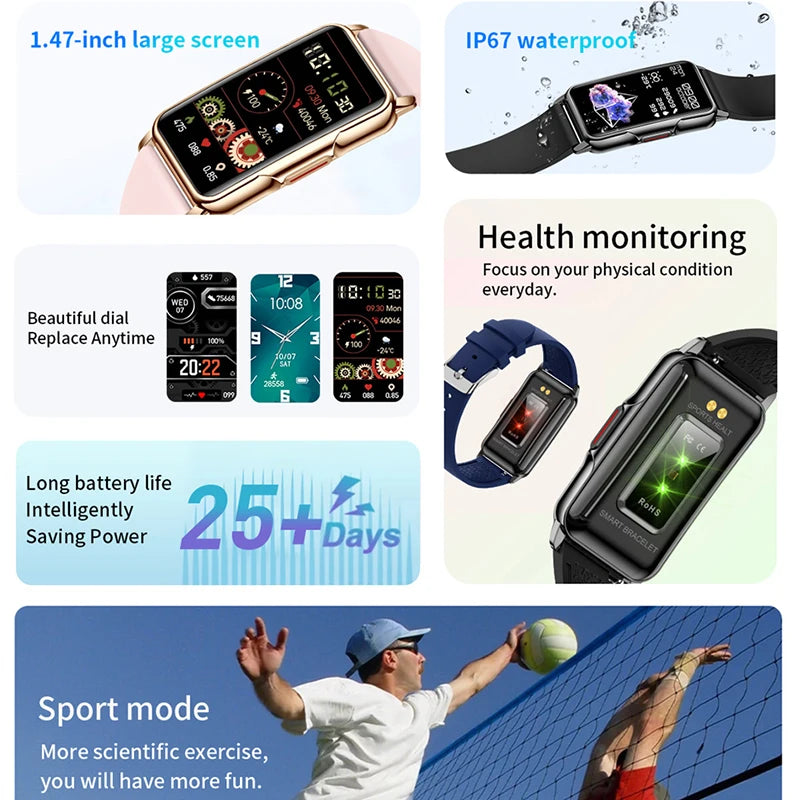 Cartmela 2025 Sports Smartwatch | Waterproof GPS Fitness Tracker for Men & Women