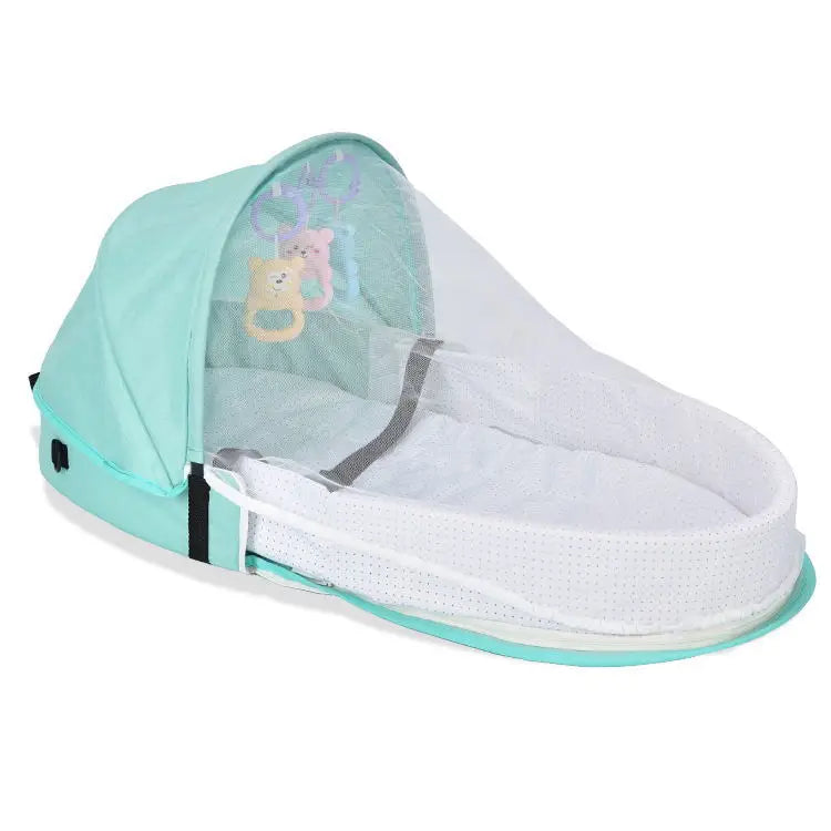 Portable Foldable Baby Bed – Newborn Travel Crib & Bionic Nest for Sleeping