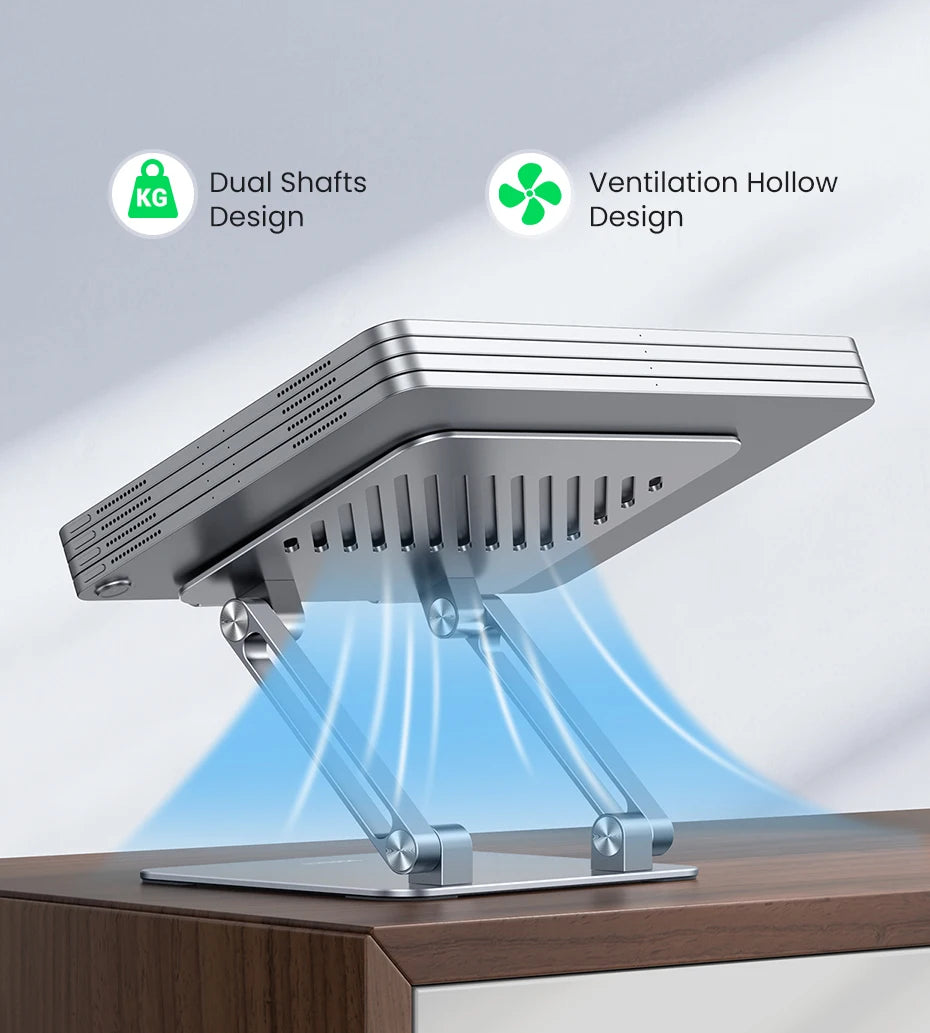Aluminum Tablet & Phone Stand – Adjustable Holder for Desk