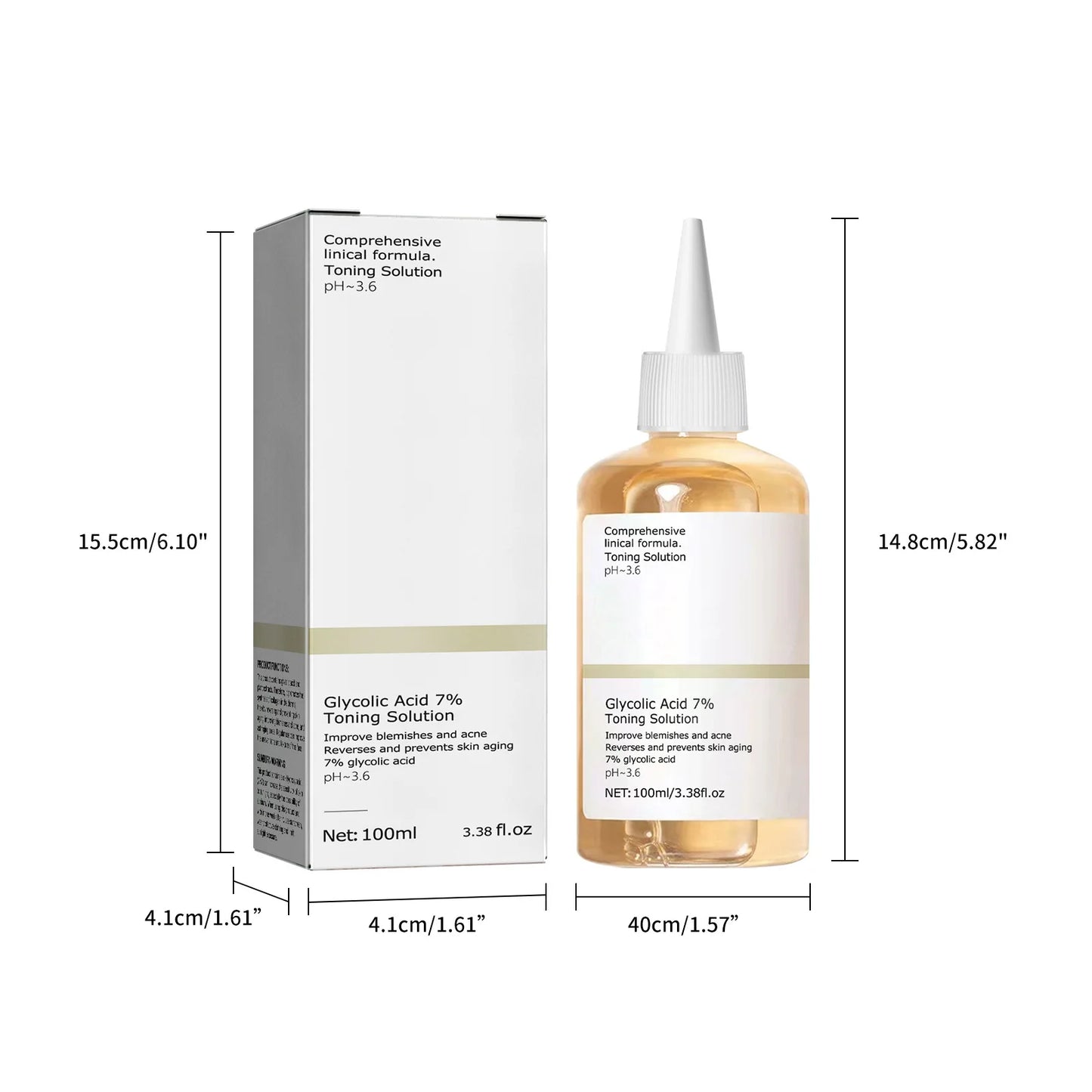 100ml Glycolic Acid 7% Toner – Acne Care & Skin Rejuvenation