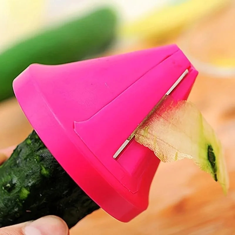 Rotating Shredder & Spiral Peeler – Manual Vegetable & Fruit Slicer