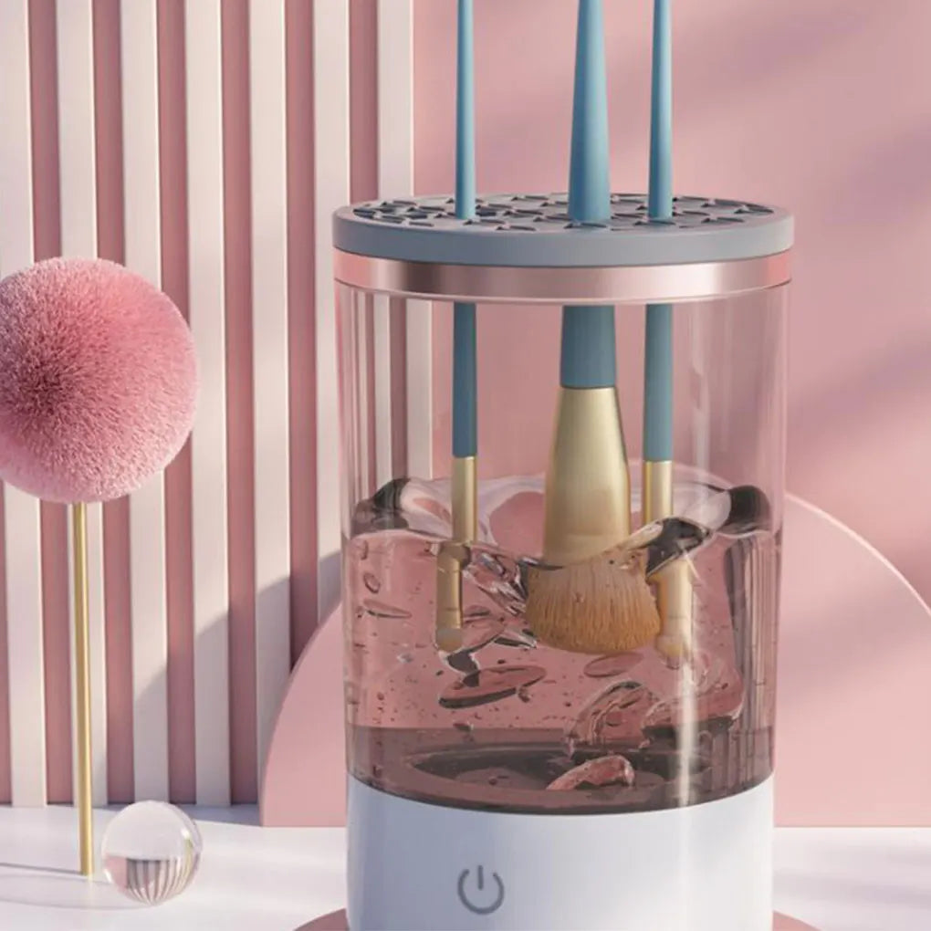 Electric Rotating Makeup Brush Cleaner | Automatic Brush Washer