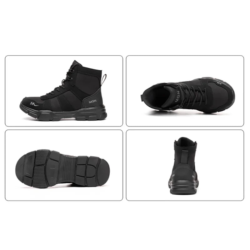 Indestructible Safety Work Boots – Steel Toe, Puncture-Proof