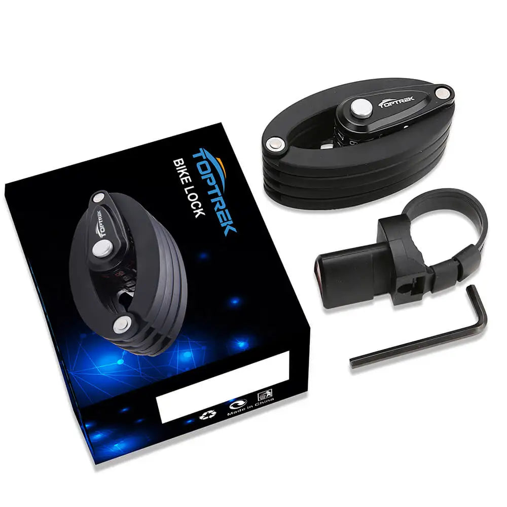 Foldable Bicycle Lock – High Security Anti-Theft Bike Accessory