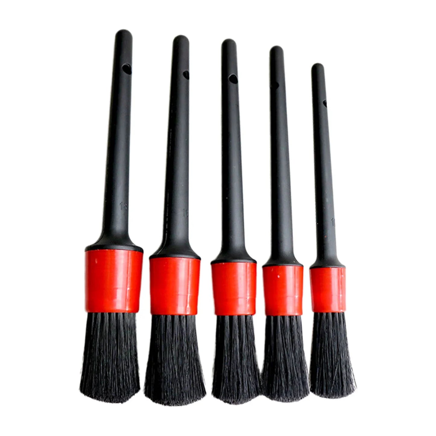 5Pcs Car Cleaning Brush Kit - Auto Detail Brushes