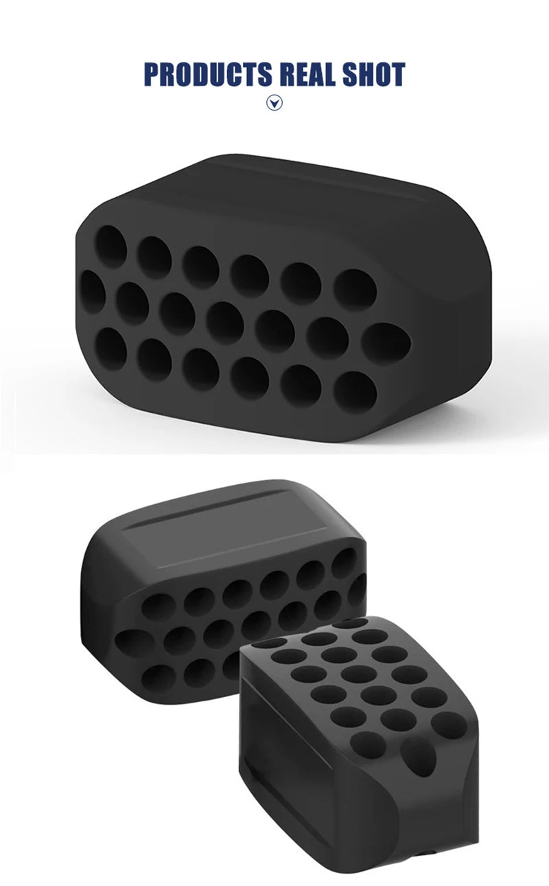 Silicone Jaw Exerciser & Facial Toner – Jawline Fitness Ball Tool