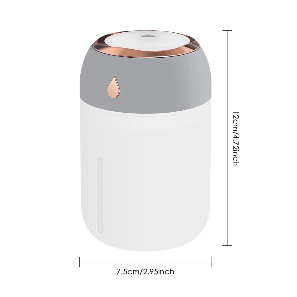 Mini Air Humidifier USB Colorful Light