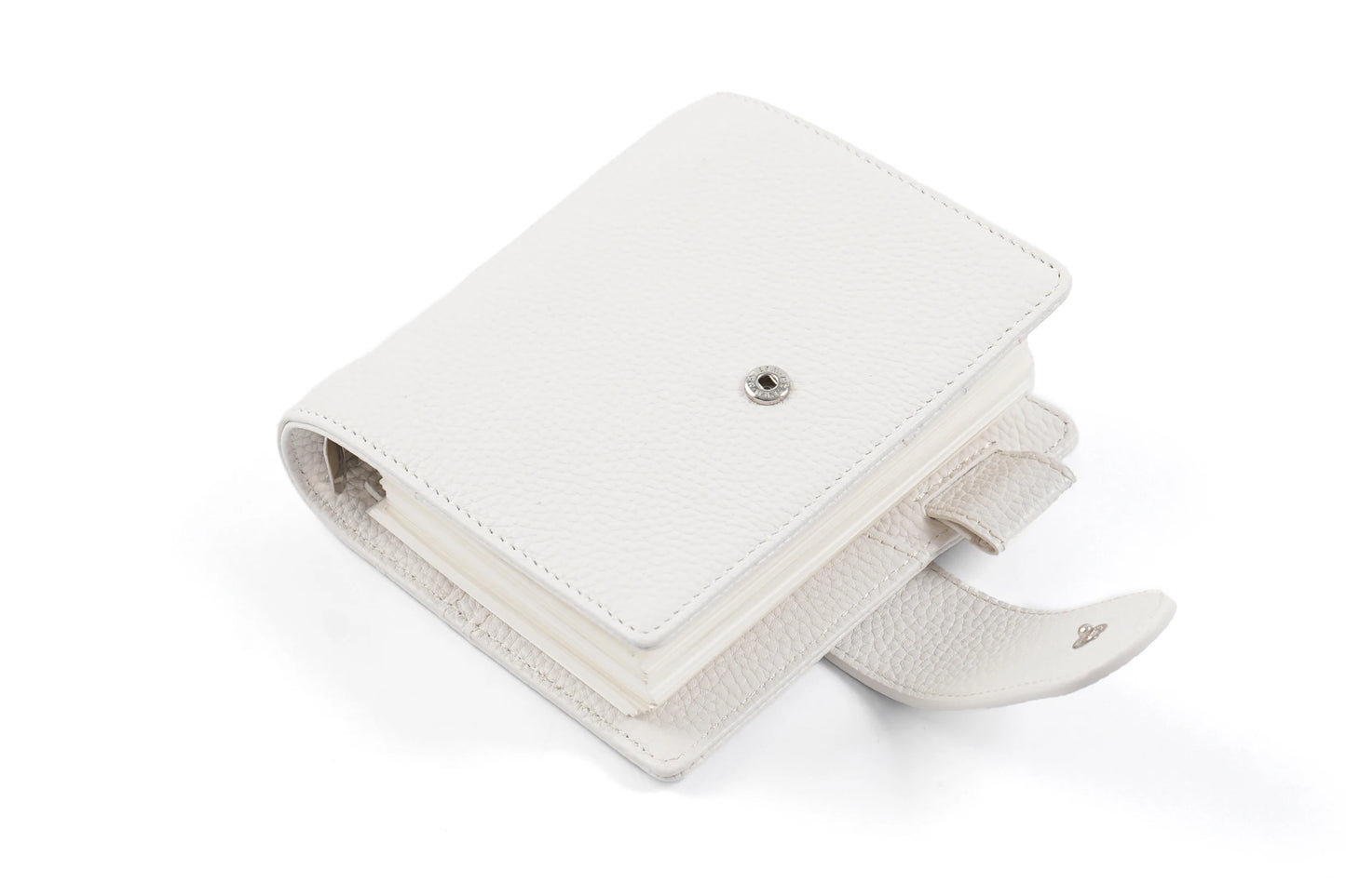 Elite Pocket A7 Rings Planner Cover – Pebbled Grain Leather, 25mm Rings
