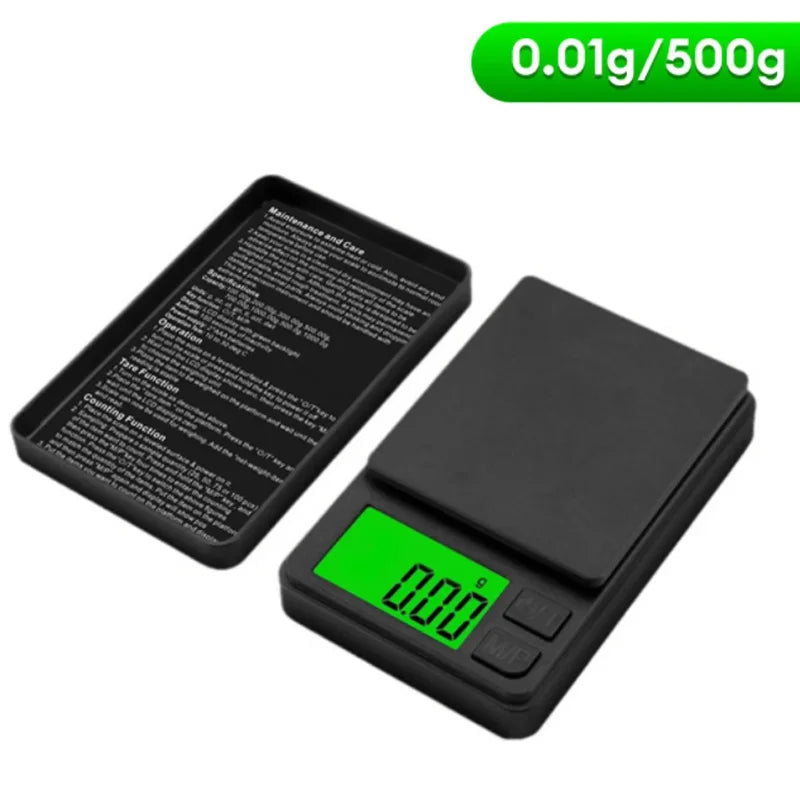 Precision Pocket Scale 1000g X 0.1g – Digital Scale for Food, Travel