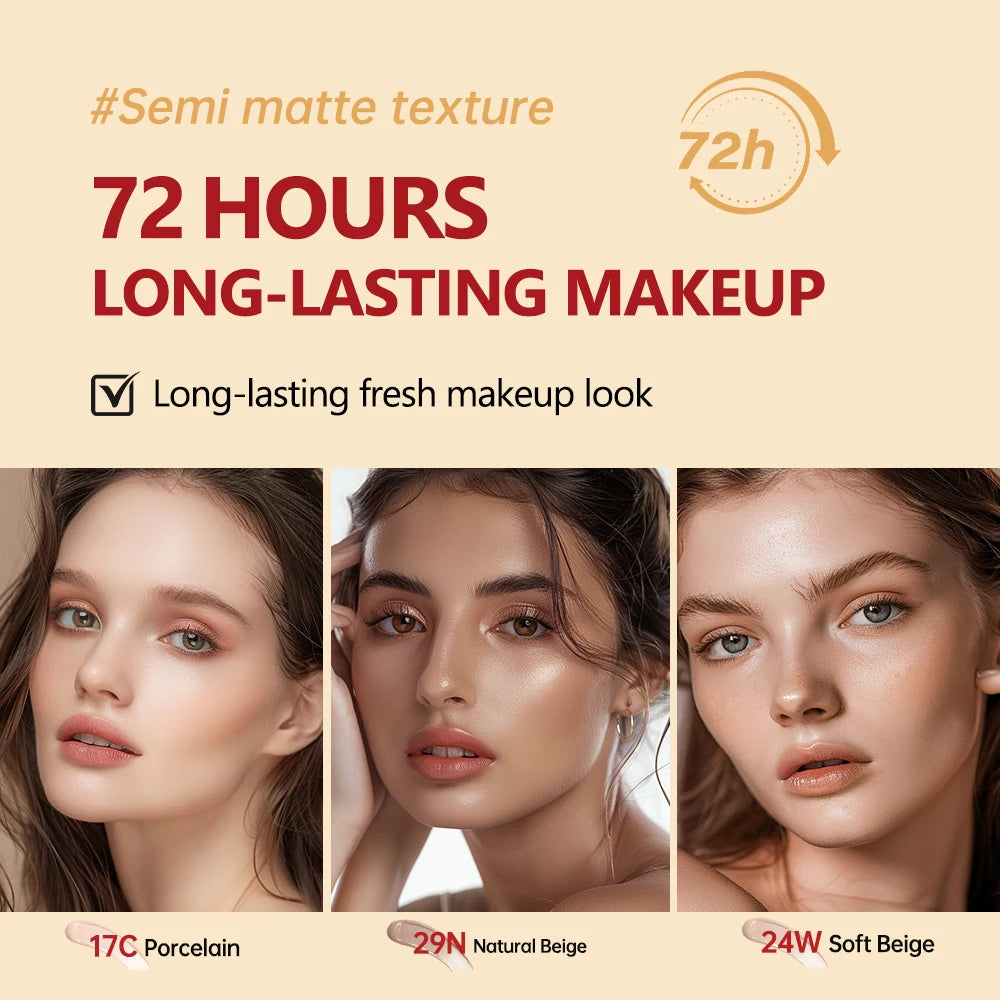 Long-Lasting BB Cream Air Cushion Foundation with Sunscreen