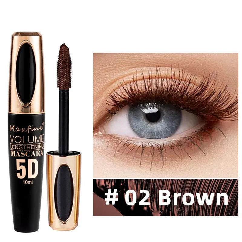 5D Silk Mascara – Long-Lasting Waterproof Volumizing Eye Makeup