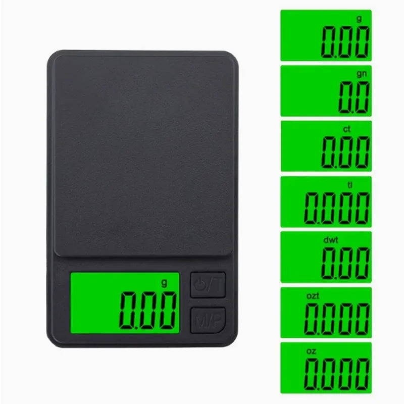 Precision Pocket Scale 1000g X 0.1g – Digital Scale for Food, Travel