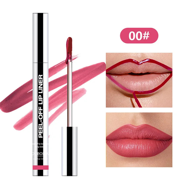 Lip Liner Waterproof Peel-Off Tattoo Lip Gloss