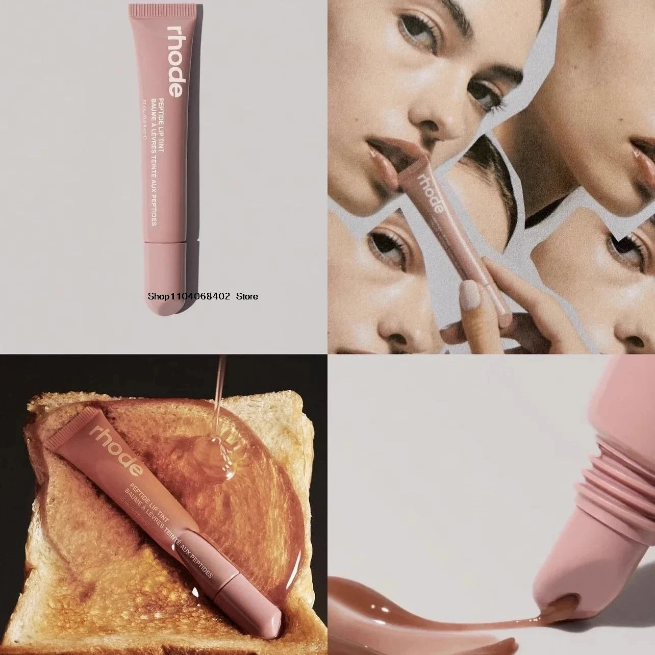 Cream Blush & Lip Gloss Stick – Toast, Raspberry & Espresso Shades
