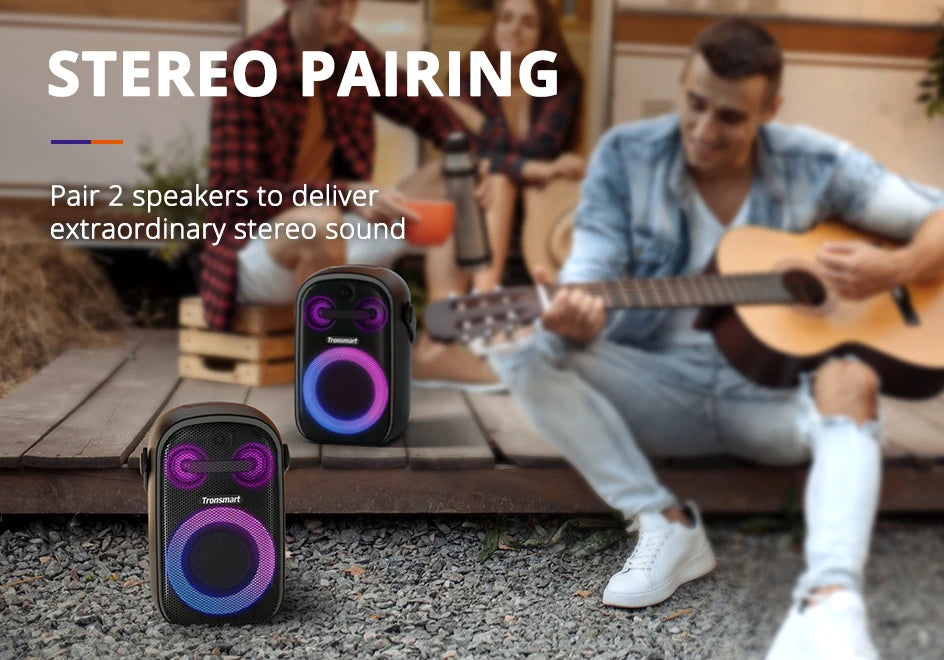 Tronsmart Halo Series Bluetooth Speaker – 3-Way Party Sound System