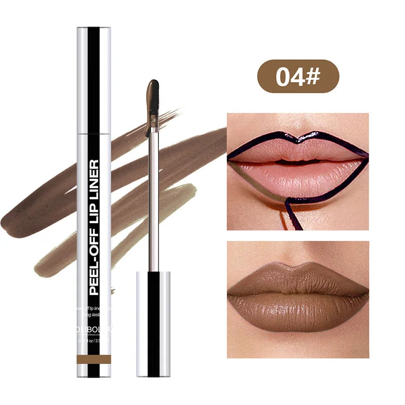 Lip Liner Waterproof Peel-Off Tattoo Lip Gloss