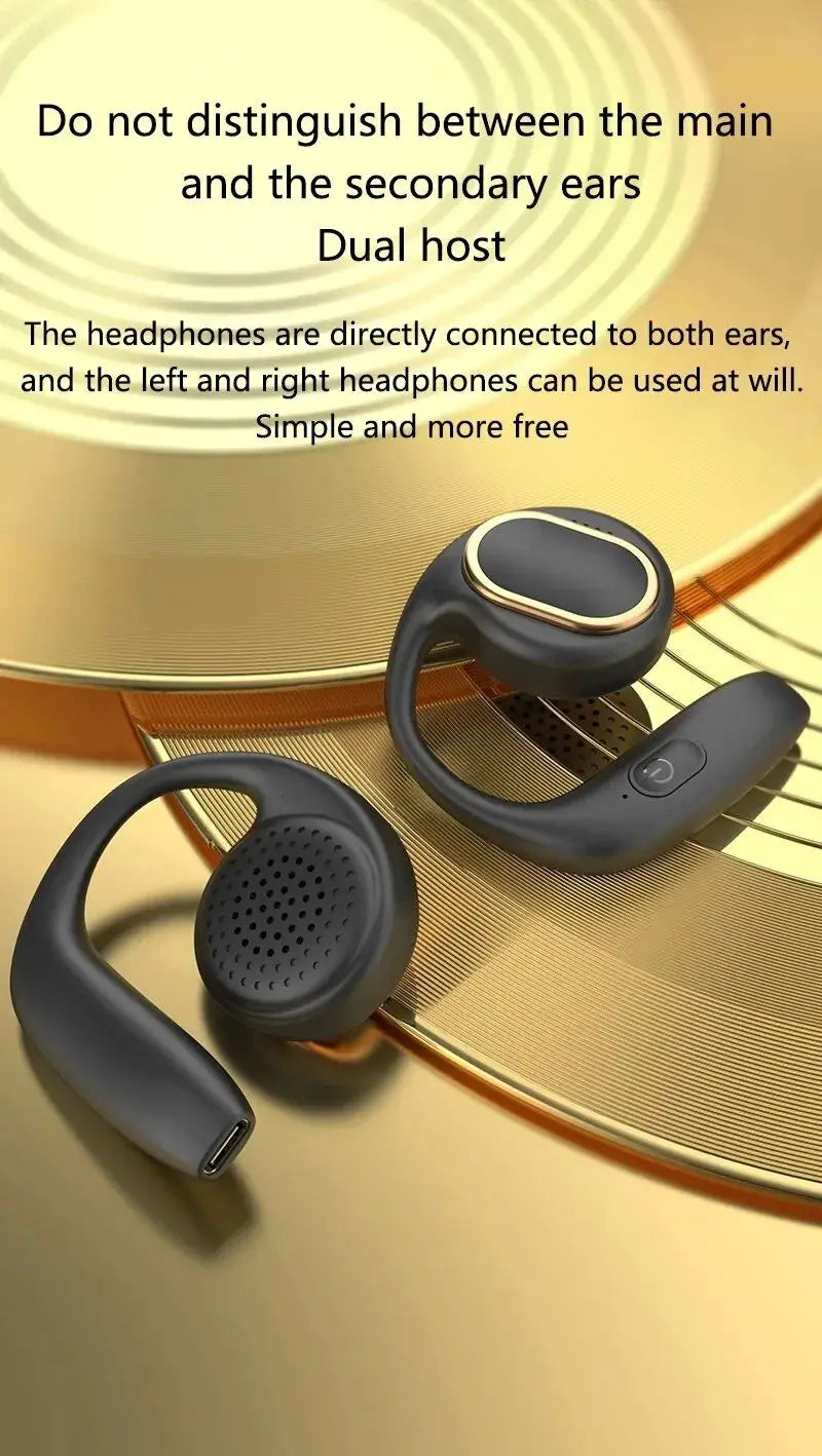G19 Open-Ear Bluetooth Headset – Air Conduction Wireless Earhook
