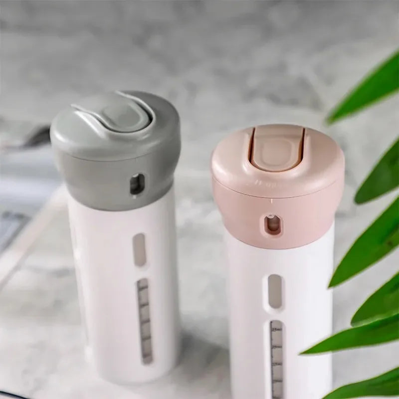 Cartmela 4-in-1 Travel Bottles Set - Refillable Perfume & Cosmetic Containers