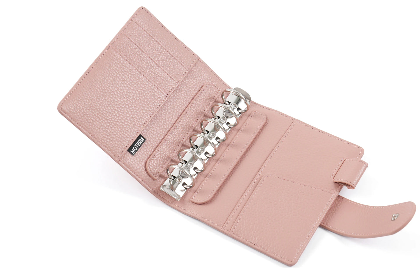Elite Pocket A7 Rings Planner Cover – Pebbled Grain Leather, 25mm Rings