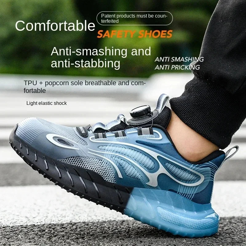 Cartmela Steel Toe Safety Shoes for Men – Breathable