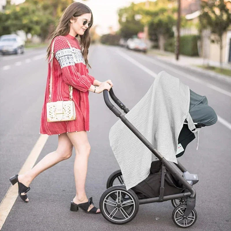 Cartmela Breathable Baby Nursing Cover