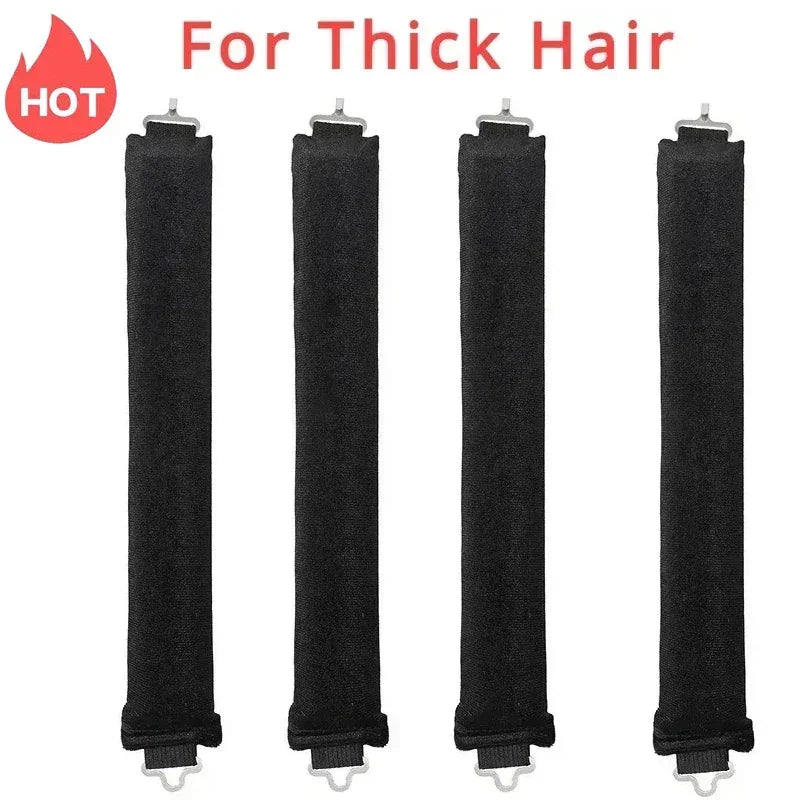 Heatless Hair Curlers – Foam Rollers for No-Heat Overnight Curls