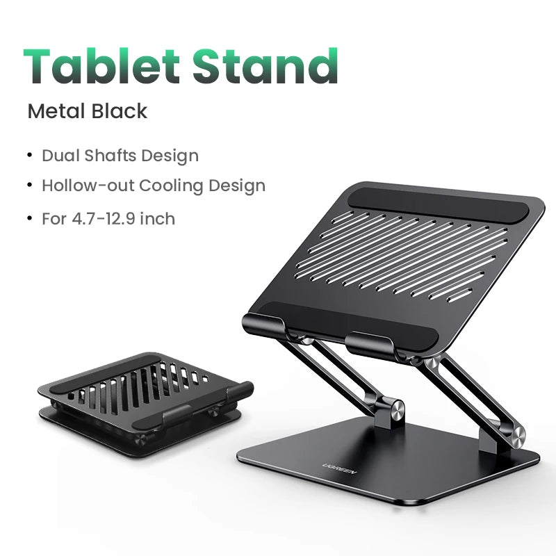 Aluminum Tablet & Phone Stand – Adjustable Holder for Desk