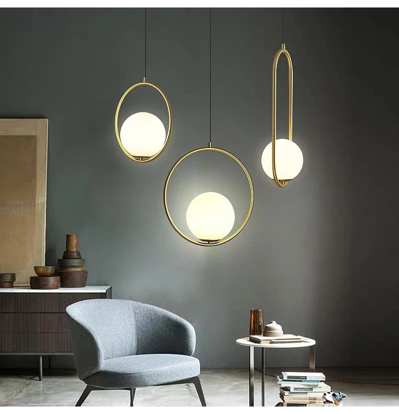 Modern Glass Pendant Lights