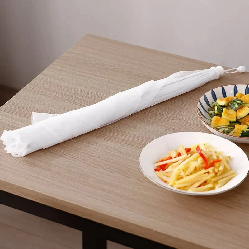 Foldable Mesh Food Cover – Washable Insect-Proof Dish Protector
