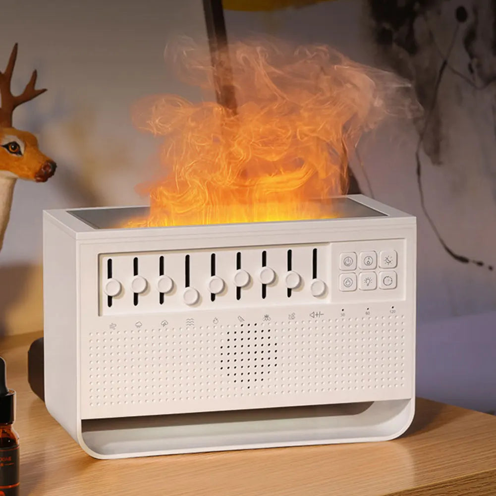 Portable White Noise Bluetooth Speaker with Night Light & Humidifier