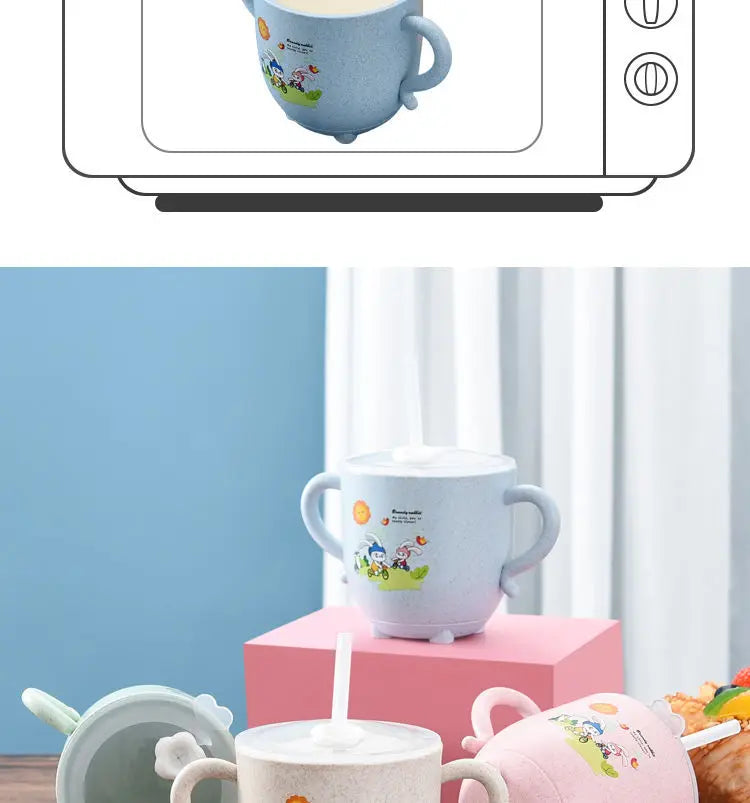 Cartmela Cartoon Elephant Baby Training Cup