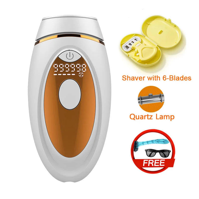 IPL Laser Hair Removal Epilator – Painless Permanent Hair Trimmer