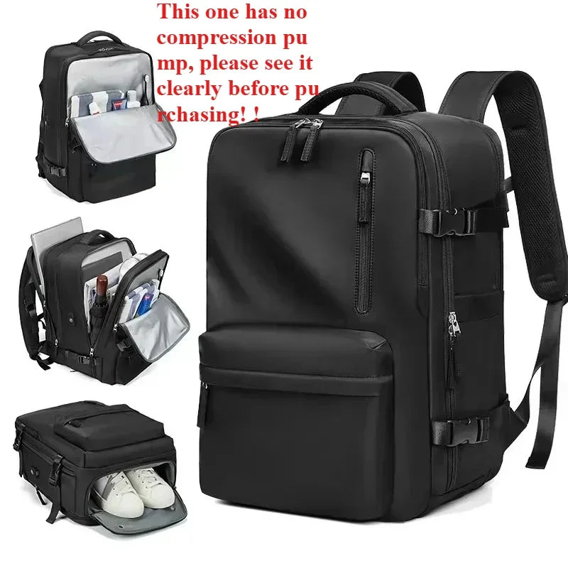 Cartmela 60L Vacuum Compression Backpack with Pump
