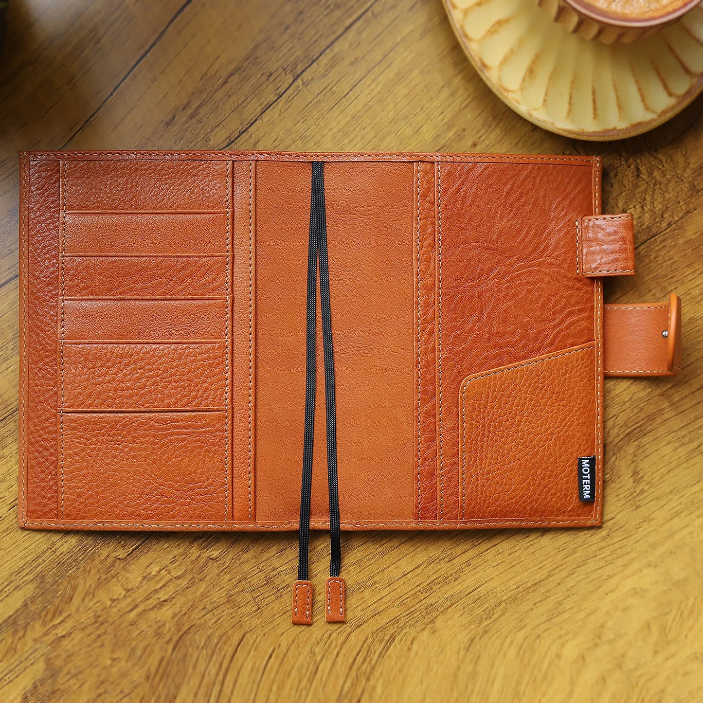 A6 Plus Leather Notebook Cover – Full Grain Vegetable Tanned