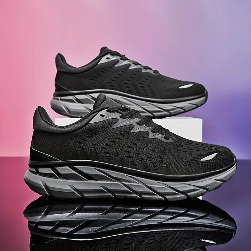 Men's Running Shoes – Cushioned Outdoor Sports Sneakers
