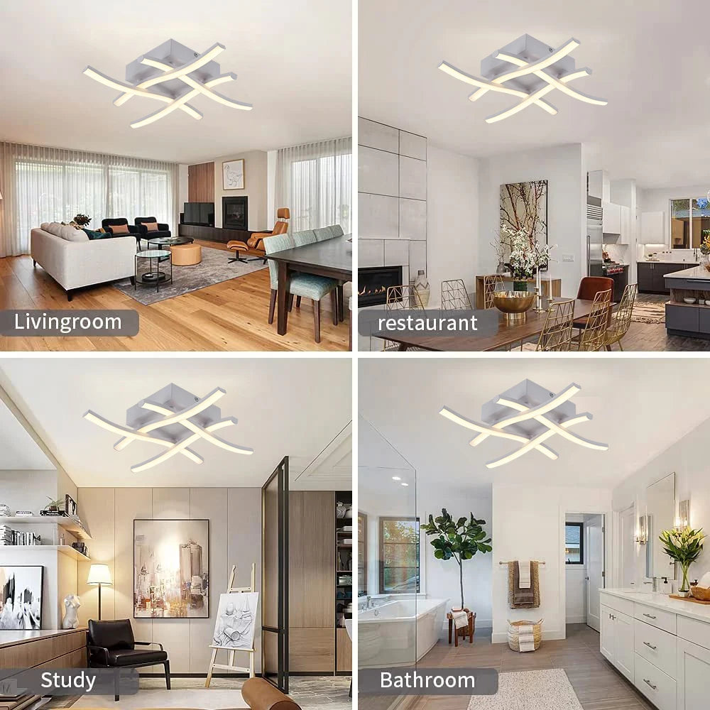Cartmela 24W LED Ceiling Light – Modern Flush Mount Lamp