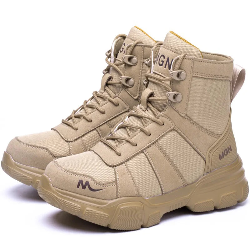 Indestructible Safety Work Boots – Steel Toe, Puncture-Proof
