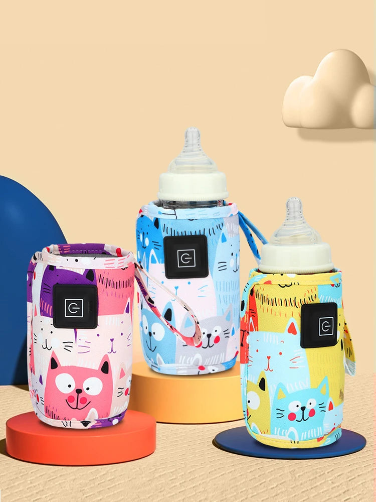 USB Bottle Warmer – Portable Milk & Water Heater Bag